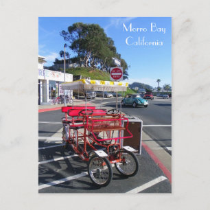 Fun Bike Morro Bay Postcard! Postcard