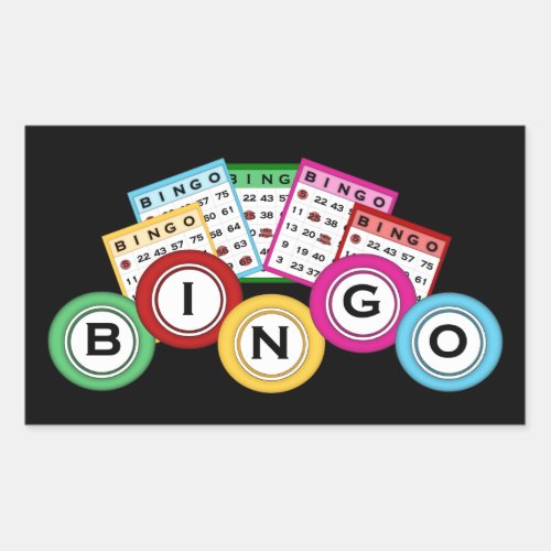 Fun Bingo lovers gambling sticker