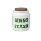 Fun Bingo Players Money Spare Change Bank Candy Jar | Zazzle