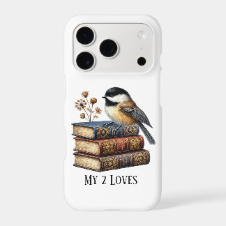 Fun Bird and book lovers customizable iPhone 17 Pro Case