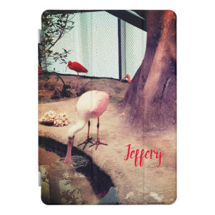 Fun Birds Roseate Spoonbill iPad Pro Cover