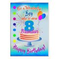 FUN BIRTHDAY BOY - BLUE / BLUE PERSONALIZED | Zazzle