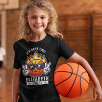 Fun Birthday Boy with Basketball Theme