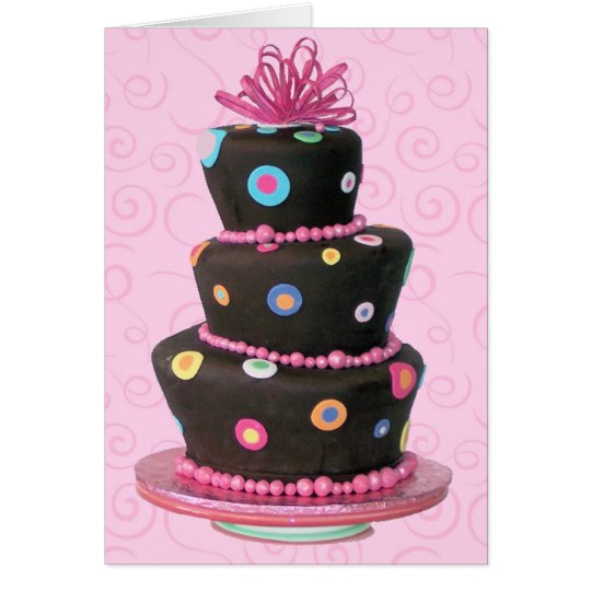 Fun Birthday Cake card