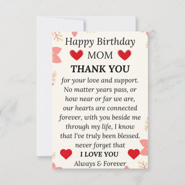 fun birthday cards for mom (Front)