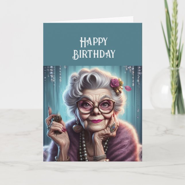 Fun Birthday Humor Inspirational Beautiful Soul Card (Front)