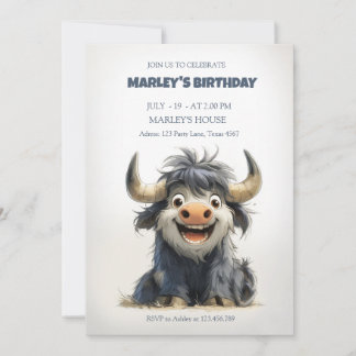 Fun Birthday Invitations with Themed Illustrations