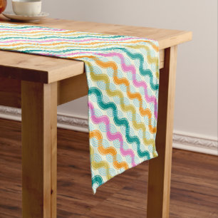 Fun birthday party long table runner