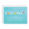 Fun Birthday Pool Party Invitation