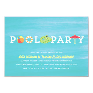 pool party invites