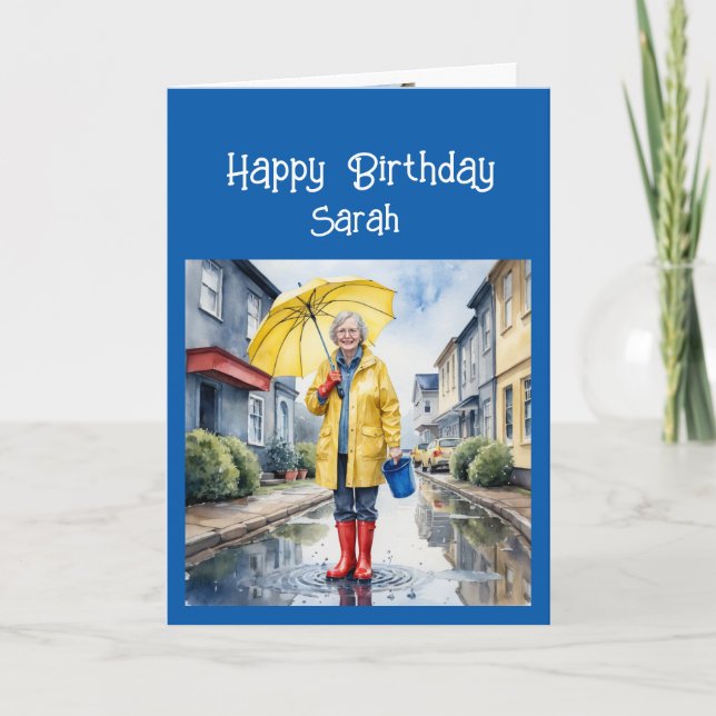 Fun Birthday Stay Young at Heart Like You Holiday Card (Front)