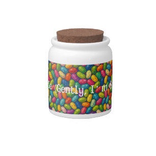 Fun Bite Me (Gently) Jelly Beans Fauvist Candy Jar