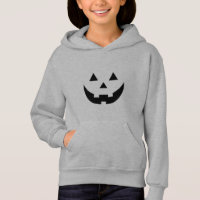 Fun black Jack o lantern pumpkin face Halloween