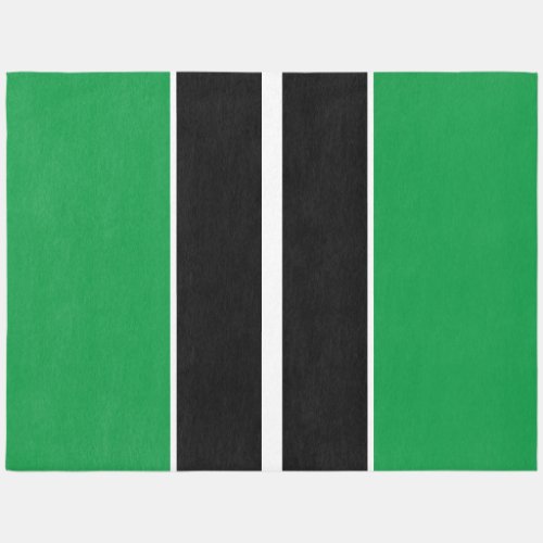 Fun Black White Racing Stripes On Bright Green Outdoor Rug
