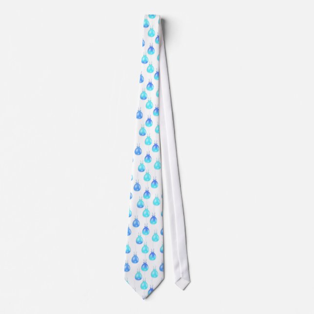 FUN BLUE BALLOON TIE (Front)