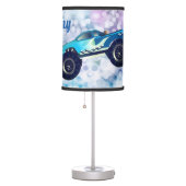 Fun Blue Monster Trucks 4x4 Table Lamp (Right)