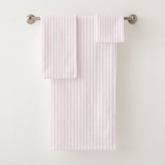 Fun Blush Pink Stripes