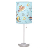 Fun Boat Blue  Table Lamp (Left)