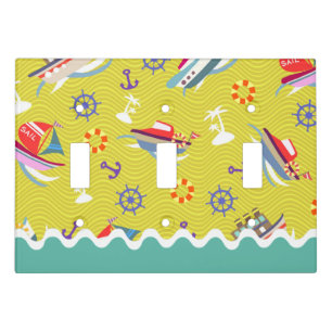 Fun Boat Green Light Switch Cover