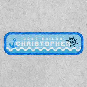 Fun Boats Light Blue  Patch