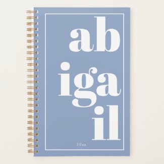 Fun Bold Typography Custom Name & Color