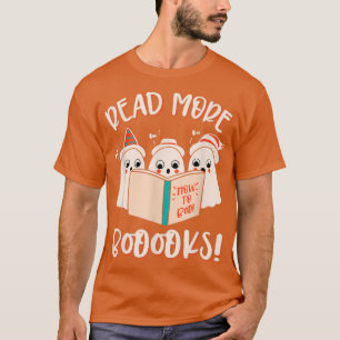 Fun Boo Read More Book Librarian English Teacher H T-Shirt