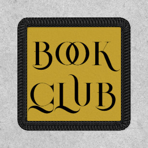 Fun Book Club Patch for Book Lovers