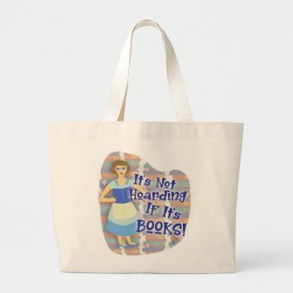 Fun Book Hoarder Housewife Retro Kitsch