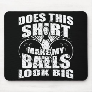 Fun Bowling Ball - Gag Gift Bowling for Men Mouse Pad