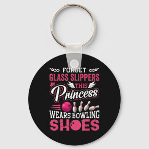 Fun Bowling For Women Girls Kids Mom Wife Keychain
