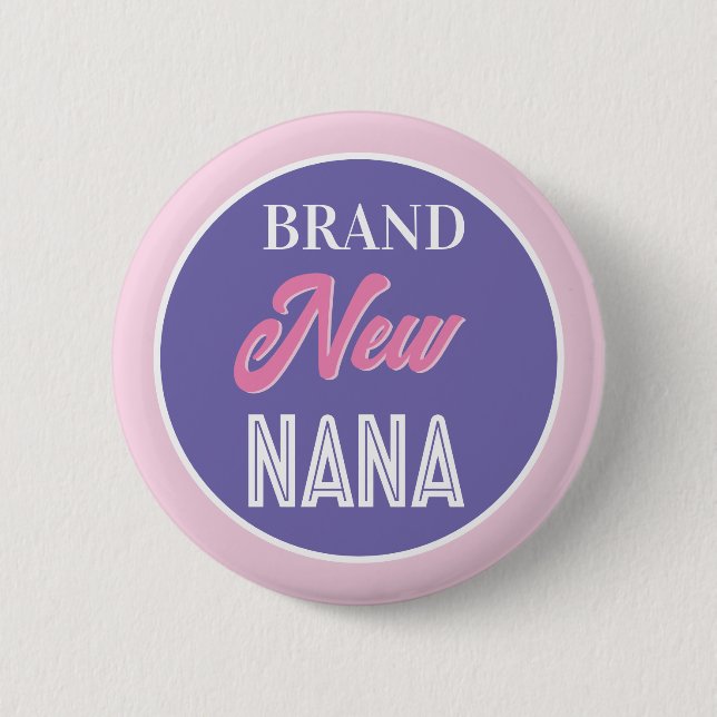 Fun! Brand new Nana pin/button Button (Front)
