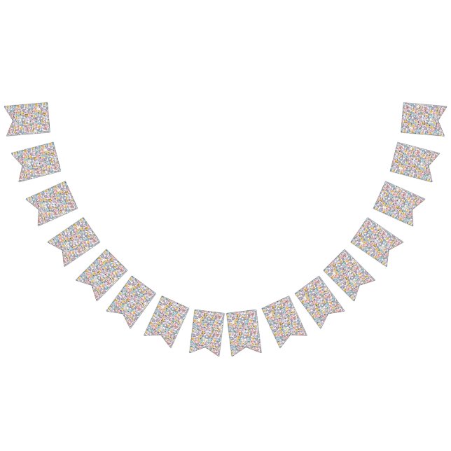 fun breast woman bunting flags (All)