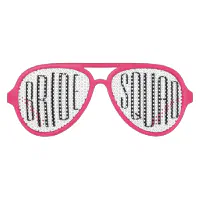 Fun Bride Squad Bachelorette Wedding Party Favors Aviator Sunglasses Zazzle