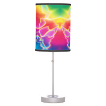 Fun Bright Colorful Rainbow Art Lamp