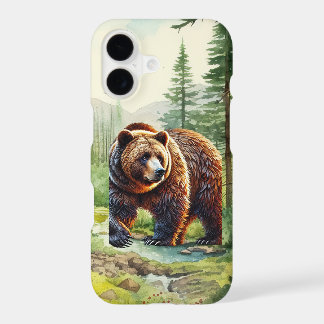 Fun Brown bear lovers iPhone 17 Case