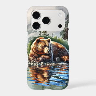 Fun Brown bear lovers iPhone 17 Pro Case