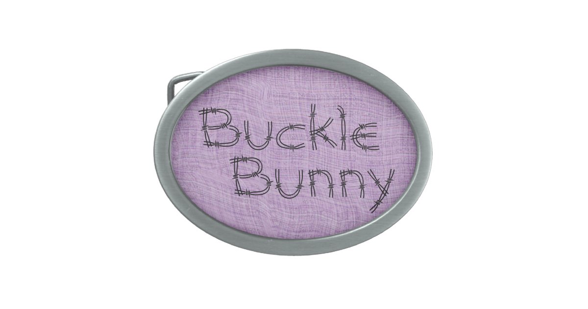 fun-buckle-bunny-oval-belt-buckle-zazzle