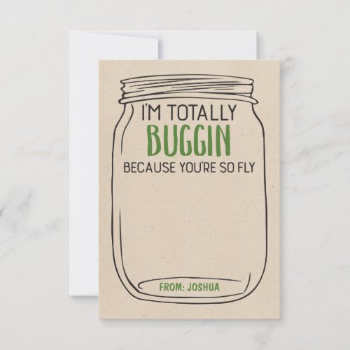 Fun Bug Valentines Day Card _ Add a Toy