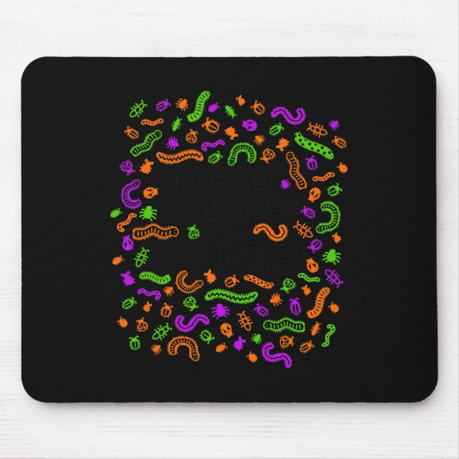 Fun Bugging My Teacher For 100 Days Of School Stud Mouse Pad (Front)
