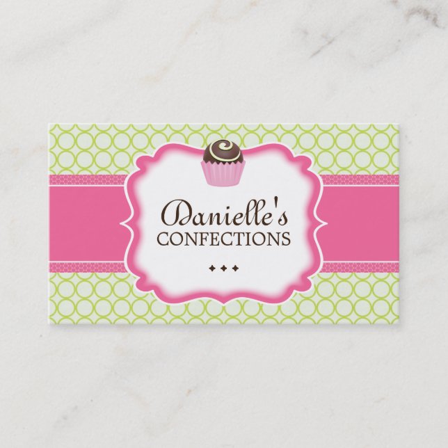 Fun Cake Ball Business Cards (Front)