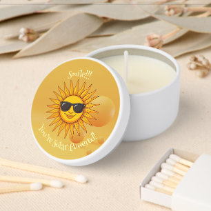 Fun Candle - Sun character Mini Candle Favors