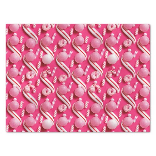 Fun Candy Lane Collection Pink Gumballs Tissue Paper