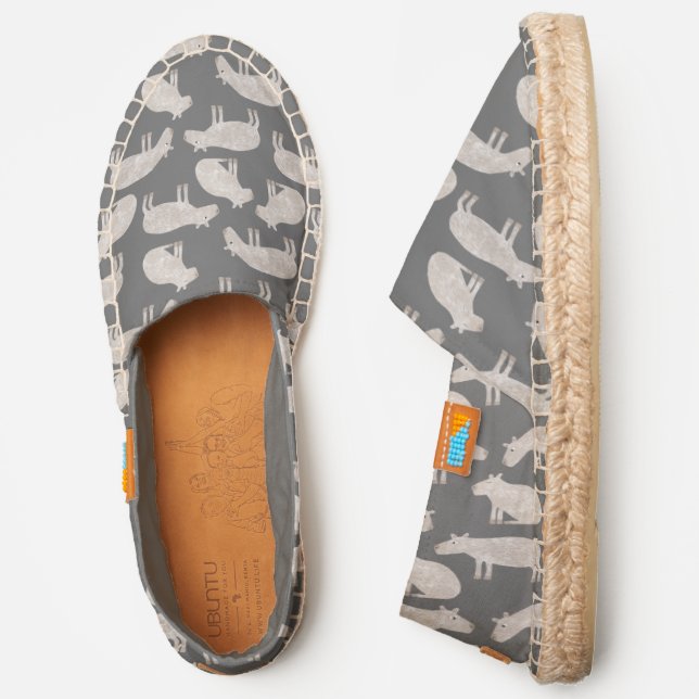 Fun Capybara Espadrilles (Side)