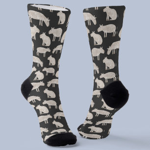 Fun Capybara Socks