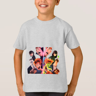 Fun Cartoon Characters Kids Graphic T-Shirt