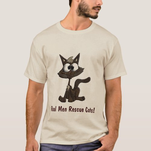 Fun Cartoon Designs for Cat_Lovers T_Shirt