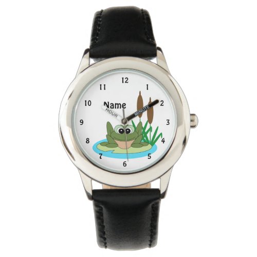 Fun Cartoon Frog Watch