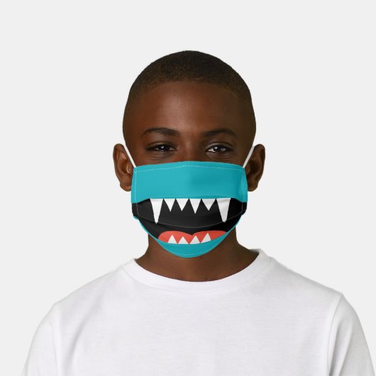 FUN CARTOON MONSTER MOUTH | FACE MASK (Worn)
