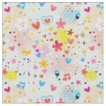 fun cartoon pattern fabric
