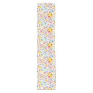 fun cartoon pattern short table runner